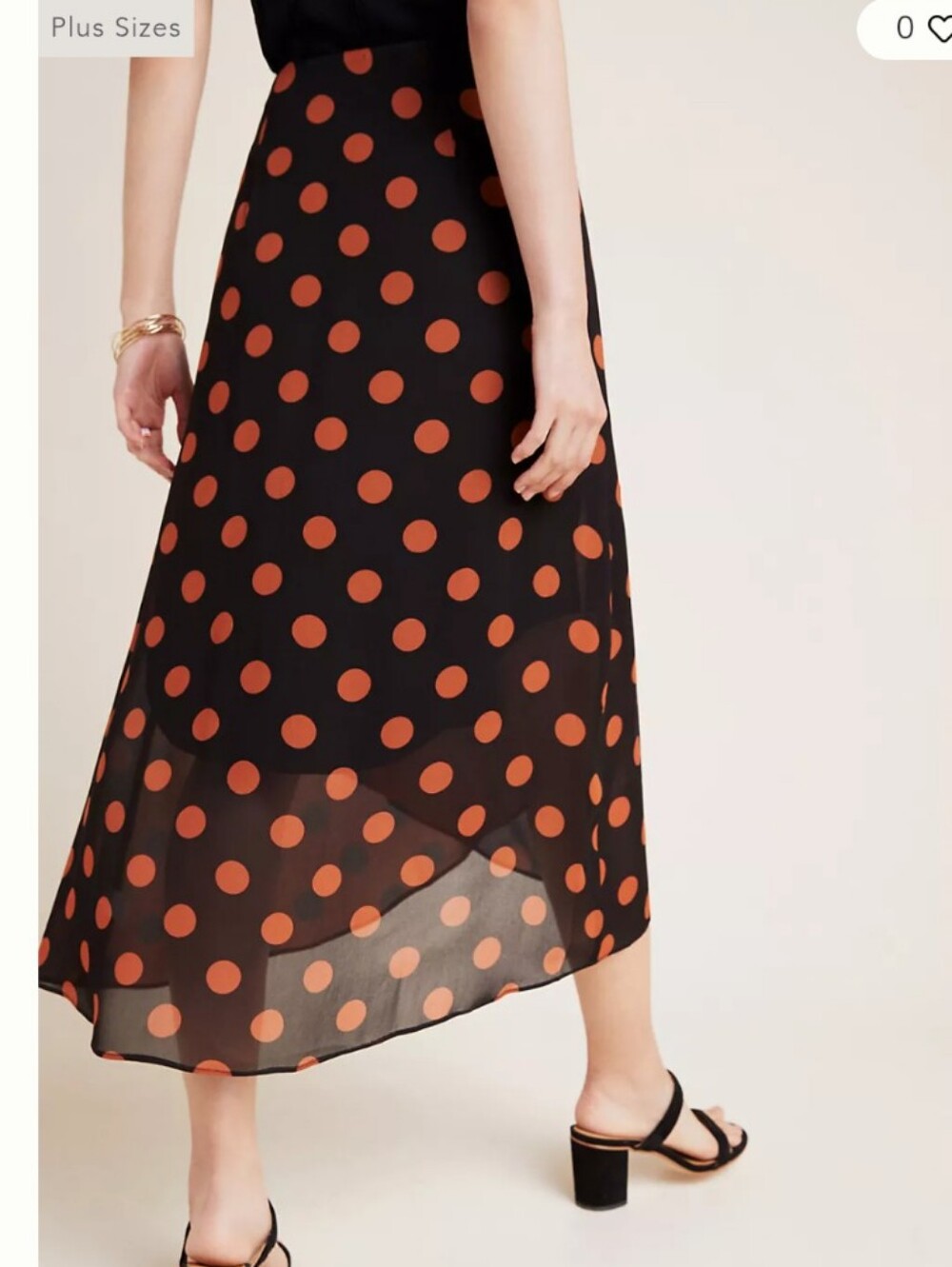 ANTHROPOLOGIE MAEVE oksana midi skirt - size small - Picture 2 of 10